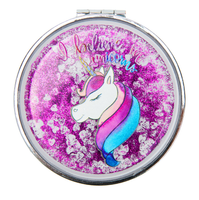 Compact Mirror - Purple Unicorn Believer