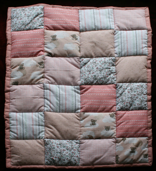 BASSINET QUILT 2 - Bears