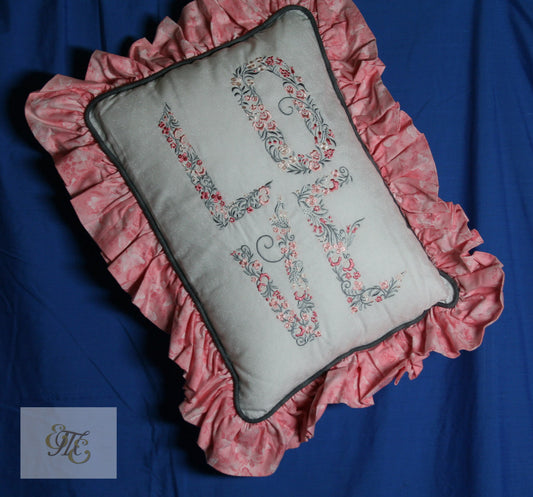 Pillow - LOVE Floral