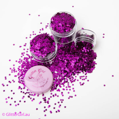 Unicorn Glitter – Pink Stars