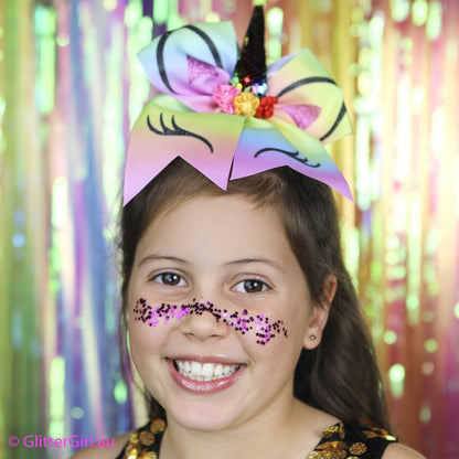 Unicorn Glitter – Pink Stars