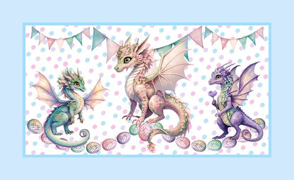 LIMITED EDITION | FAIRY DRAGONS - Nappy Stacker  (1 OFF Colorways)