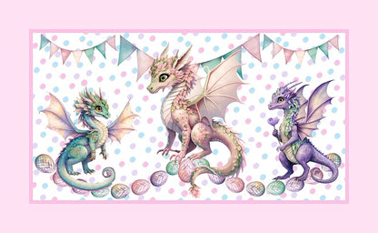 LIMITED EDITION | FAIRY DRAGONS - Nappy Stacker  (1 OFF Colorways)