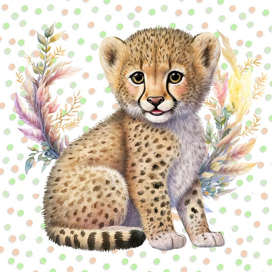 CUSTOMIZE IT - Wall Art Ceramic Tiles - JUNGLE ANIMALS