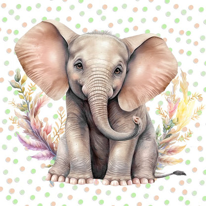 CUSTOMIZE IT - Wall Art Ceramic Tiles - JUNGLE ANIMALS