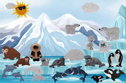 ICY WONDERLAND - Large (90x60cm)