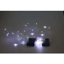 LED01 White String Lights - Battery Operated