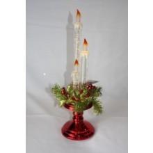 XAC221 LED Candle - Red Base